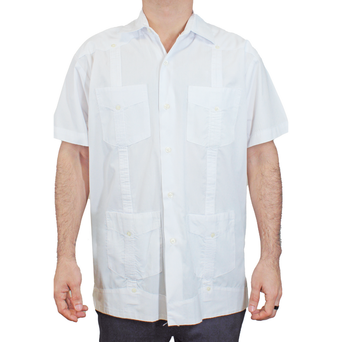 GUAYABERA PANAMA CLASSIC MANGA CORTA (138)