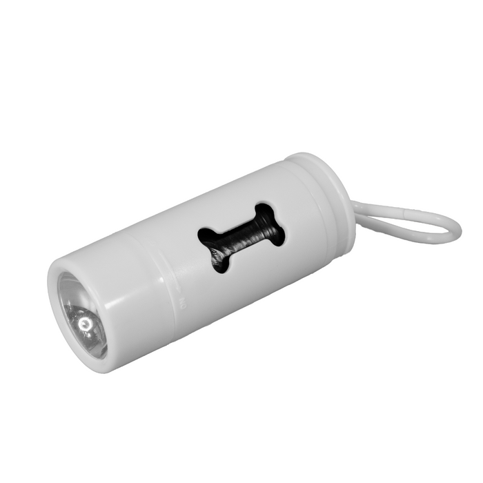 DISPENSADOR DE BOLSAS CON LUZ PARA MASCOTAS (LY9104)