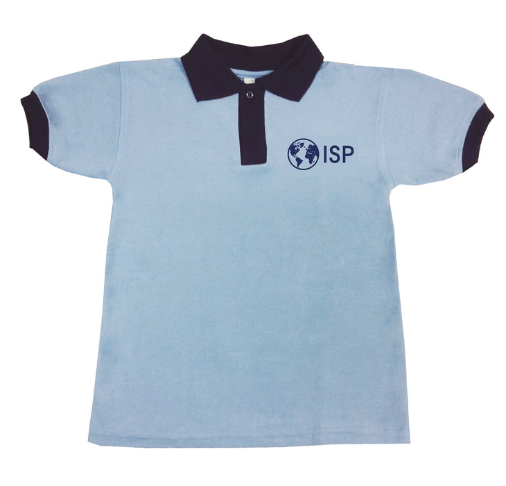 (ONLY SENIORS) ISP POLOSHIRT COMBINADO IMPRESO CELESTE PASTEL/NAVY