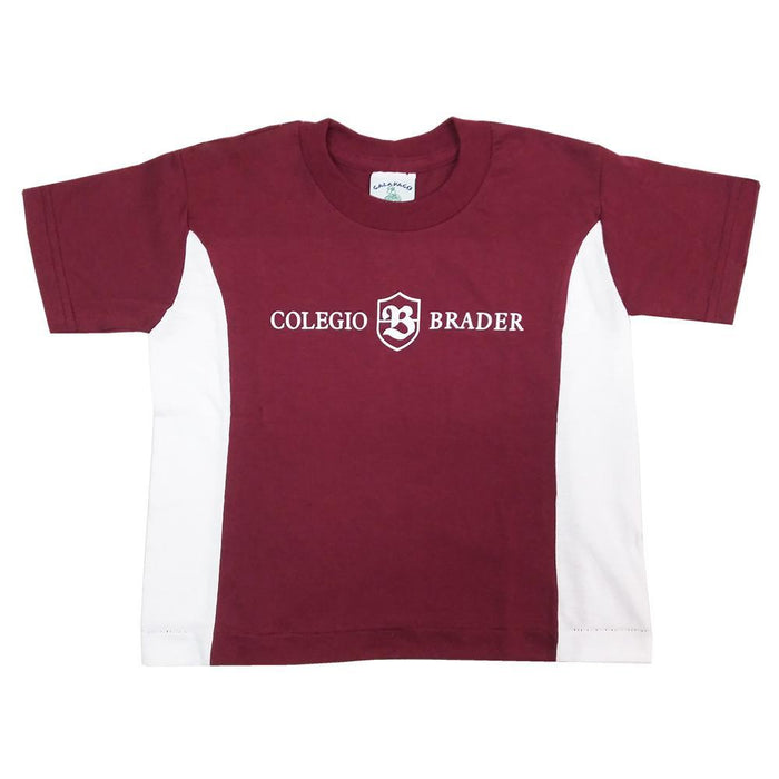 BRADER T-SHIRT DE EDUCACION FISICA COOL IMPRESO T2 - T-Shirts Interamerica, S.A.