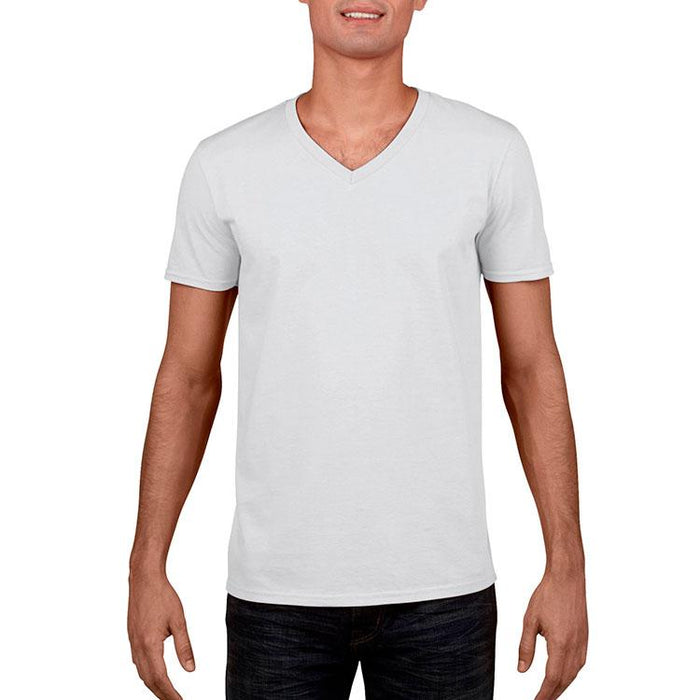 T-SHIRT V-NECK GILDAN 64V00 - t-shirts-interamerica-s-a