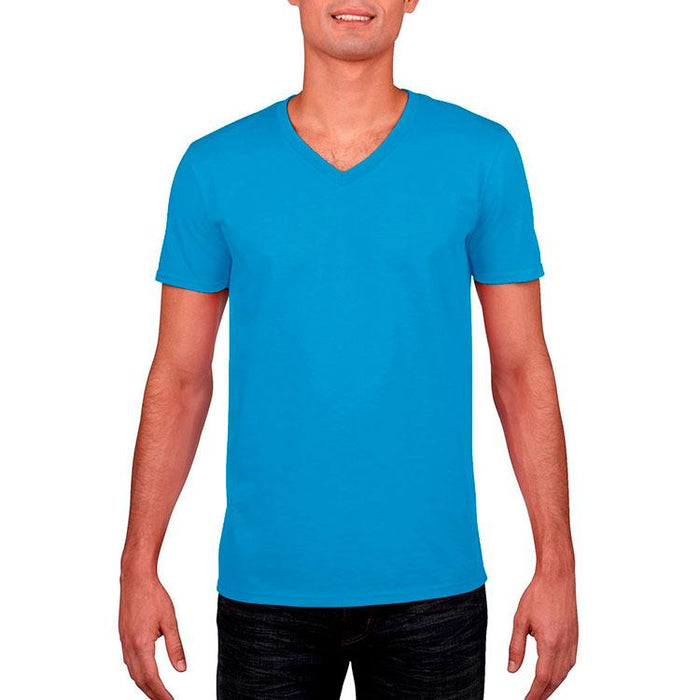 T-SHIRT V-NECK GILDAN 64V00 - t-shirts-interamerica-s-a