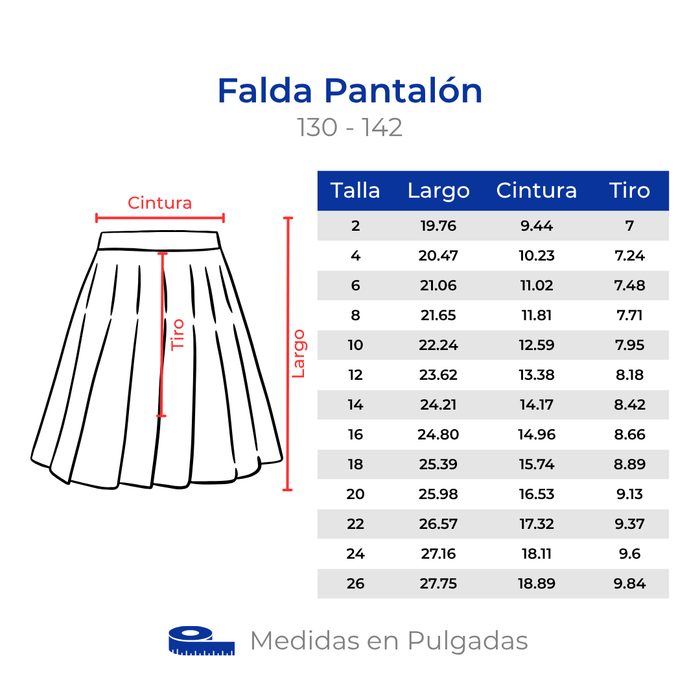 BRADER FALDA/PANTALÓN C/BOLSILLO 121 CUADROS