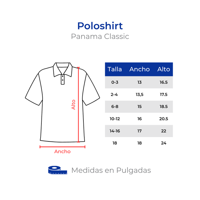 ABC POLOSHIRT BORDADO
