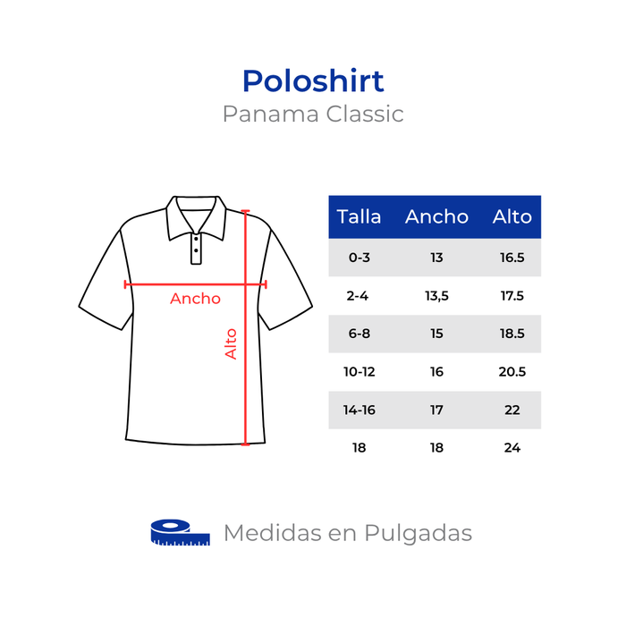 ACAD. JEHOVA ES MI PASTOR POLOSHIRT BORDADO - AMARILLO