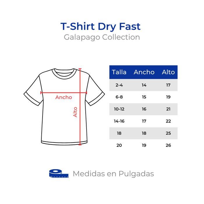 COLINAS DE LAS CUMBRES T-SHIRT DRY FAST IMPRESO