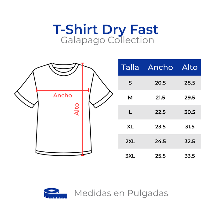 COLINAS DE LAS CUMBRES T-SHIRT DRY FAST IMPRESO
