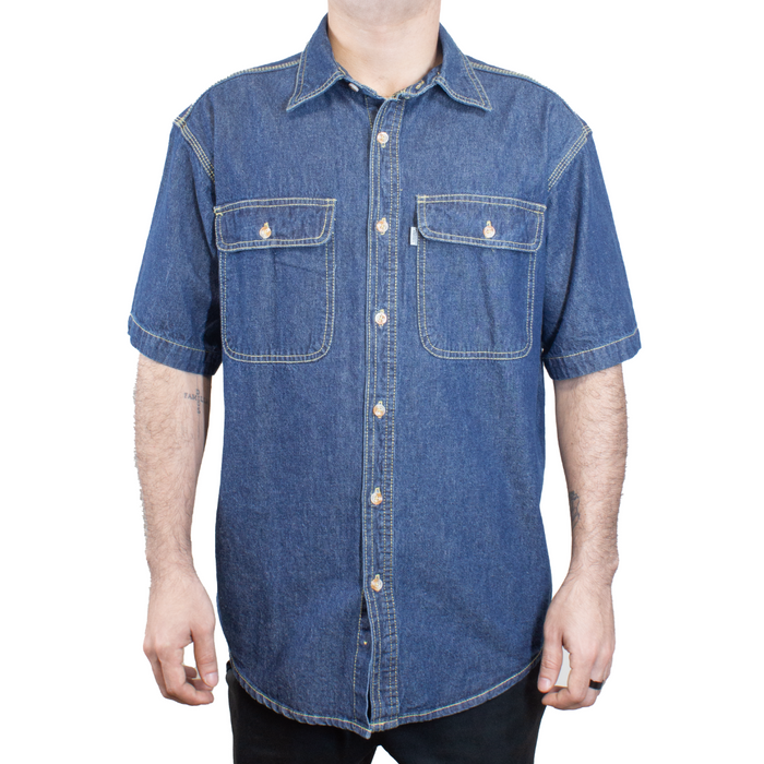 CAMISA DE JEANS PANAMA CLASSIC MANGA CORTA