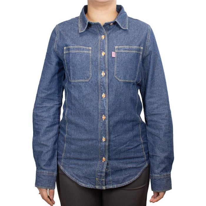 CAMISA DAMA JEANS PANAMA CLASSIC MANGA LARGA