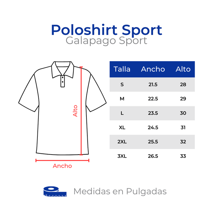 POLOSHIRT DRY FAST GALAPAGO SPORT