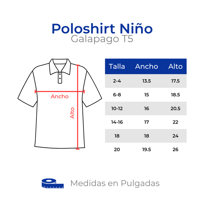 (ONLY SENIORS) ISP POLOSHIRT COMBINADO IMPRESO BLANCO/NAVY