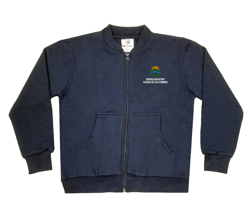 COLINAS DE LAS CUMBRES SUDADERA S/CAPUCHA SSC-01E BORDADA