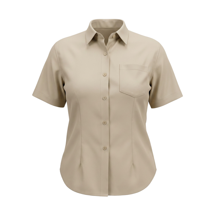CAMISA OXFORD DAMA PANAMA CLASSIC MANGA CORTA 103