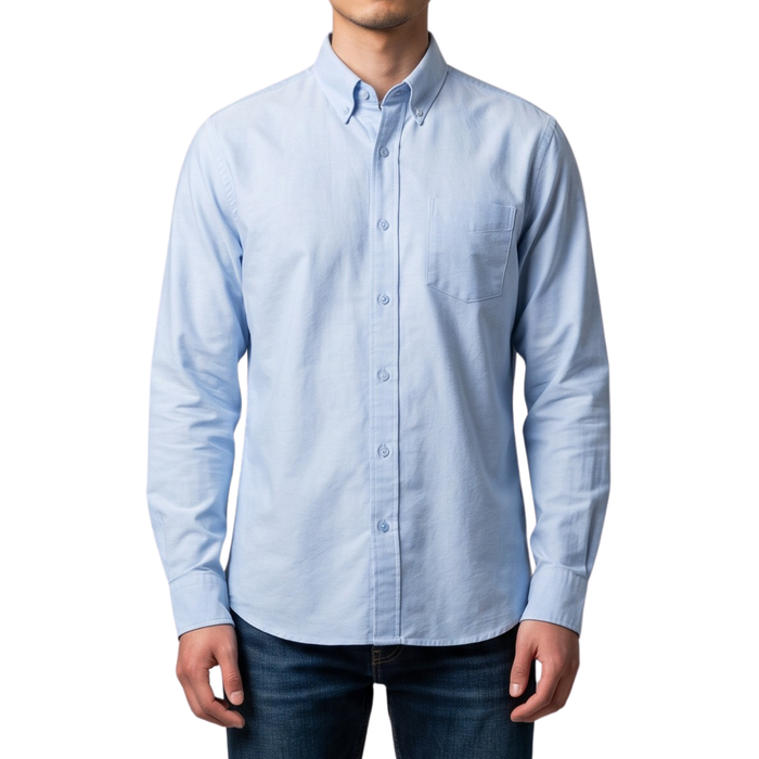 CAMISA OXFORD PANAMA CLASSIC MANGA LARGA 102