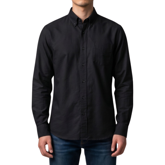 CAMISA OXFORD PANAMA CLASSIC MANGA LARGA 102