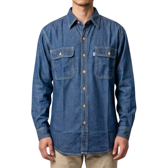 CAMISA DE JEANS PANAMA CLASSIC MANGA LARGA
