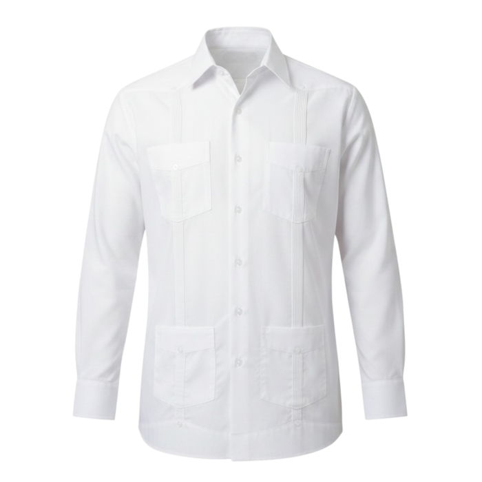 GUAYABERA PANAMA CLASSIC MANGA LARGA (139)