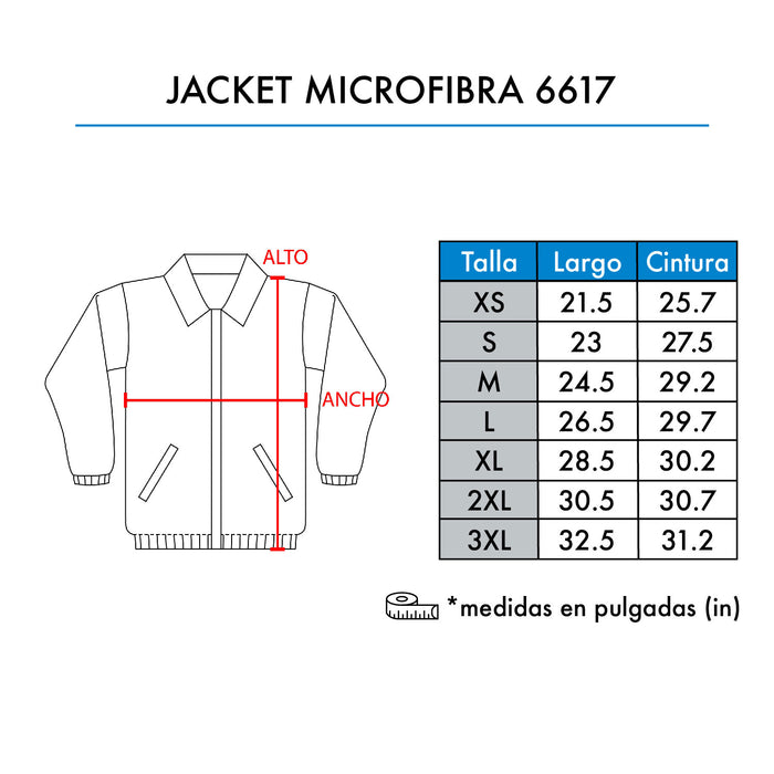 JACKET MICROFIBRA 5617/6617