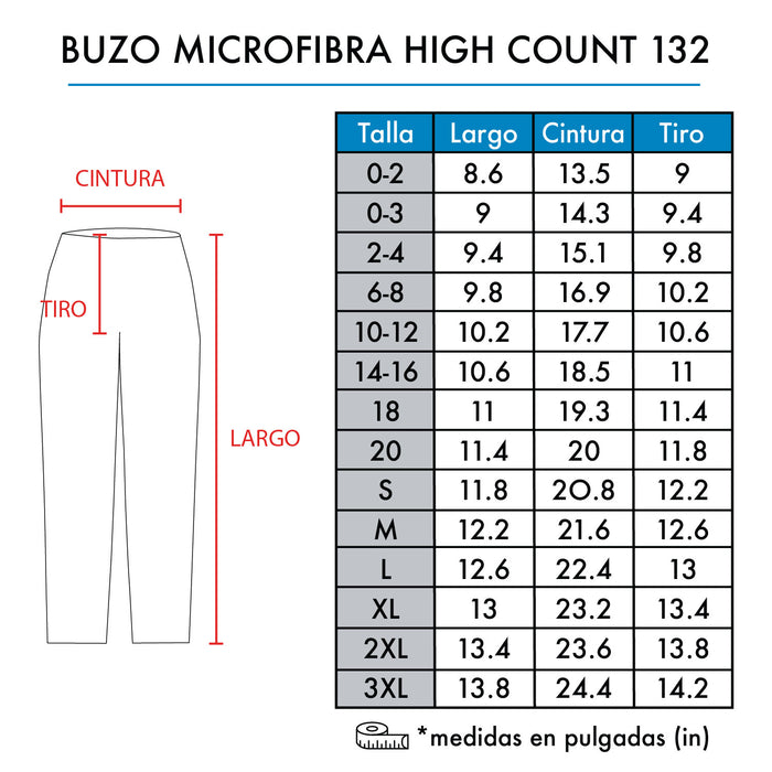 BUZO MICROFIBRA/HIGH COUNT 132