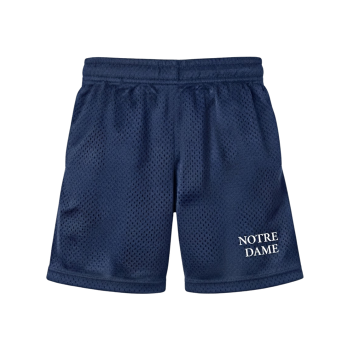 NOTRE DAME SHORT MESH BORDADO