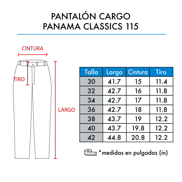 PANTALÓN CARGO PANAMA CLASSIC 115