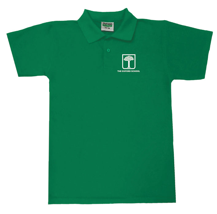 THE OXFORD POLOSHIRT PANAMA CLASSIC BORDADO-VERDE ESMERALDA