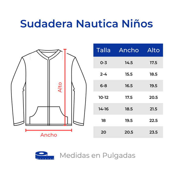 AIPCV SUDADERA NAUTICA BORDADA