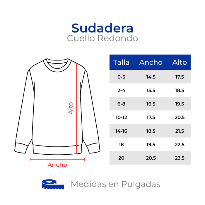 PANAMERICAN SUDADERA REGULAR IMPRESA