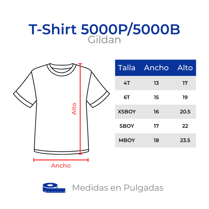 ISP T-SHIRT IMPRESO GILDAN - SPORT GREY