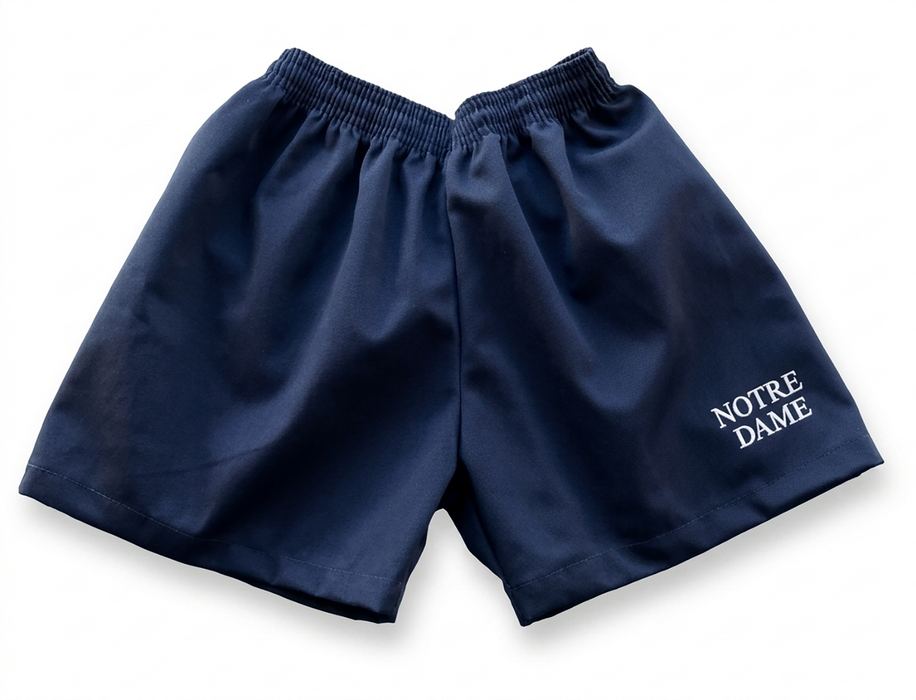NOTRE DAME SHORT DRILL 137 BORDADO