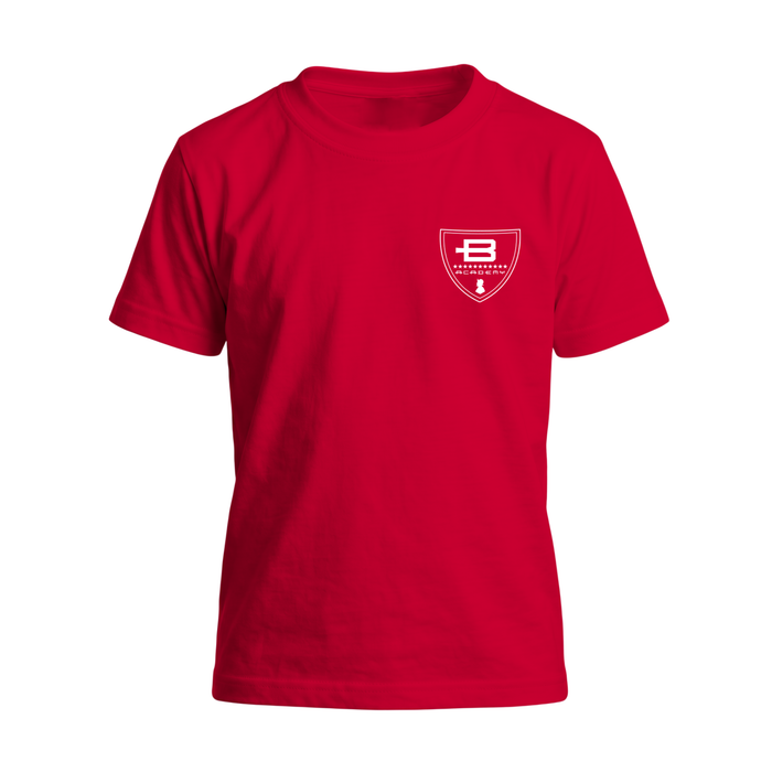 BALBOA T-SHIRT IMPRESA T2 ROJO PURO PK3 - PK4