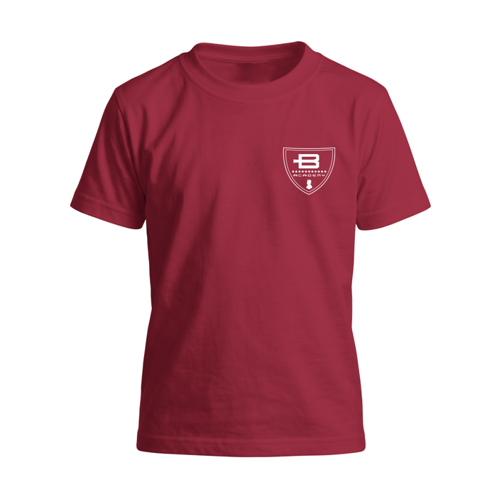BALBOA T-SHIRT IMPRESA T2 VINO BURGUNDY K-6°