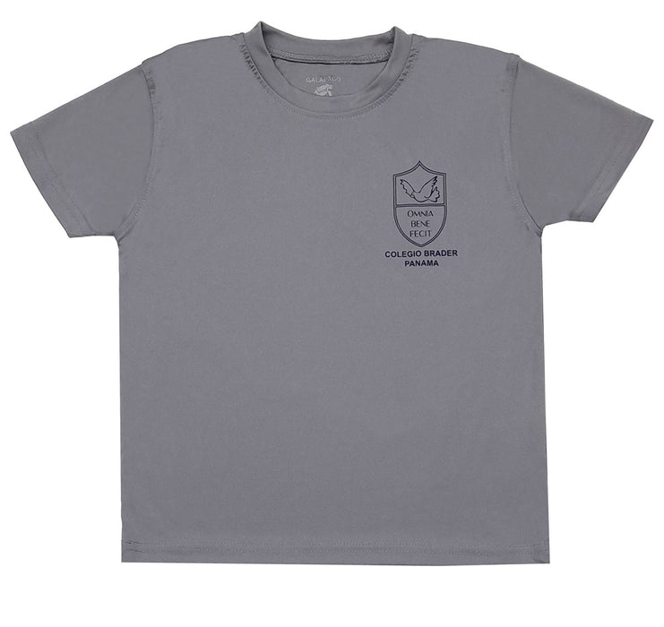 BRADER T-SHIRT GALAPAGO SPORT IMPRESA-GRIS