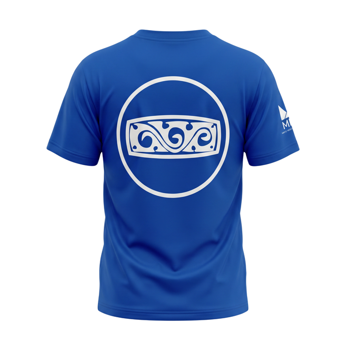 MET T-SHIRT V-NECK DRY FAST ROYAL EC-3 AL 12 GRADO