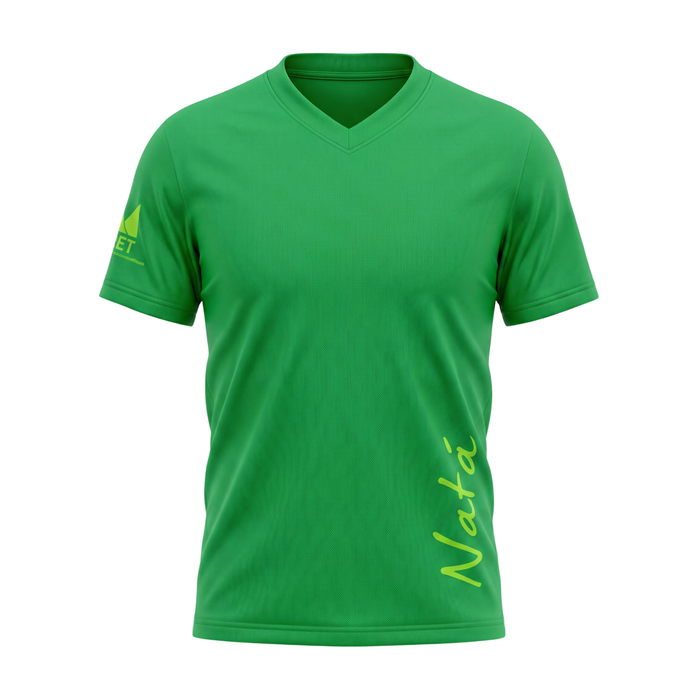 MET T-SHIRT V-NECK DRY FAST VERDE LIMON EC-3 AL 12 GRADO