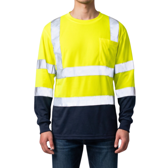 T-SHIRT SEGURIDAD DRY FAST M/LARGA - (YG)