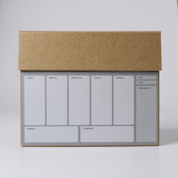 AGENDA PERPETUA CON INDICADORES Y CLIPS (LY8458)