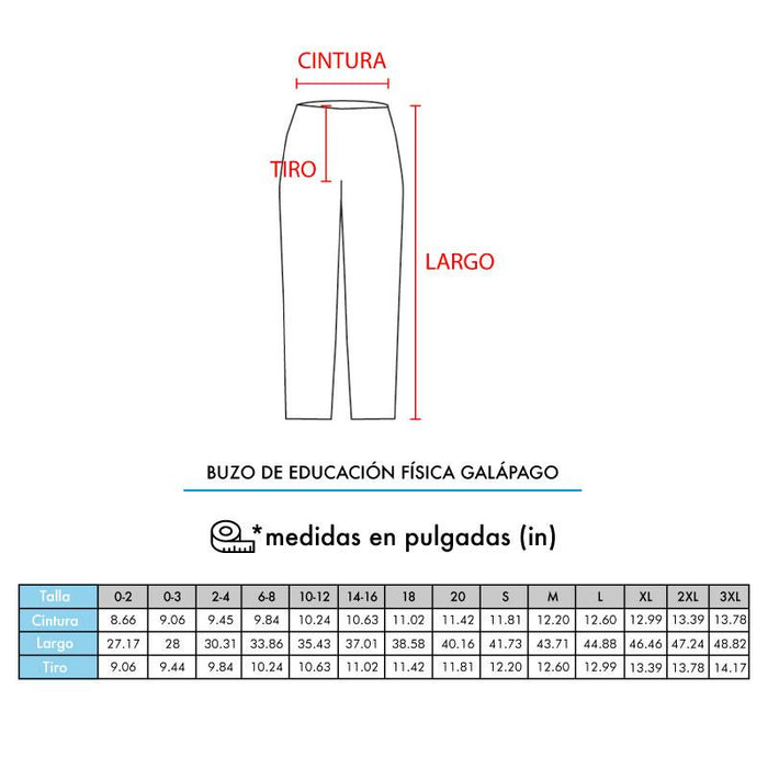 BUZO EDUCACIÓN FÍSICA MICROFIBRA 132 - T-Shirts Interamerica, S.A.