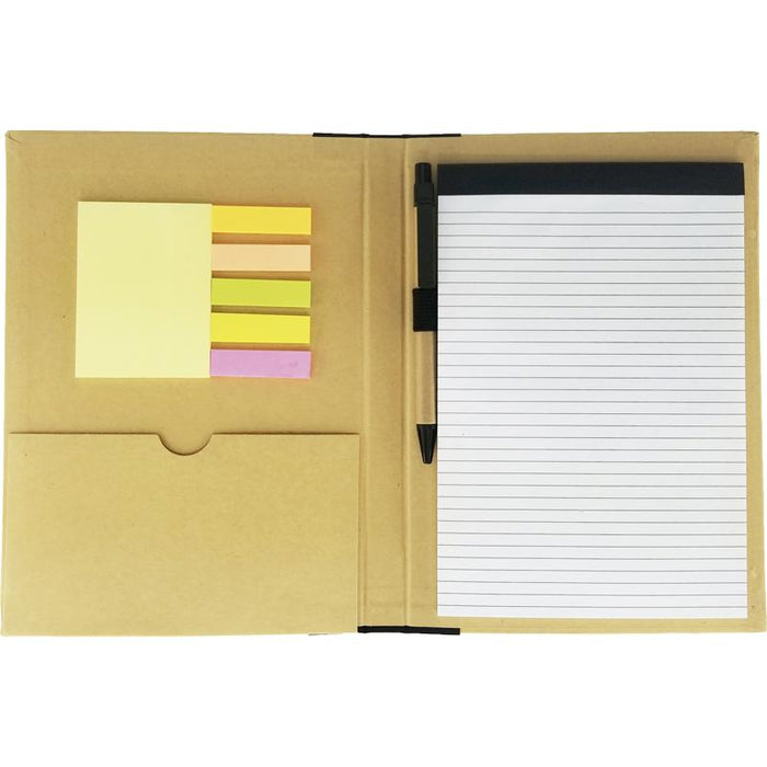 LIBRETA CON INDICADORES ADHESIVOS y PLUMA - (50204)