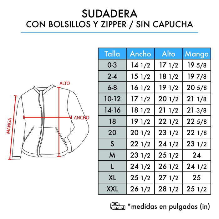 ISP SUDADERA CON ZIPPER IMPRESA - T-Shirts Interamerica, S.A.