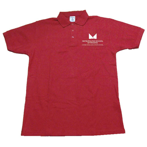 MET POLOSHIRT BORDADO ROJO EC3 - KINDER - T-Shirts Interamerica, S.A.