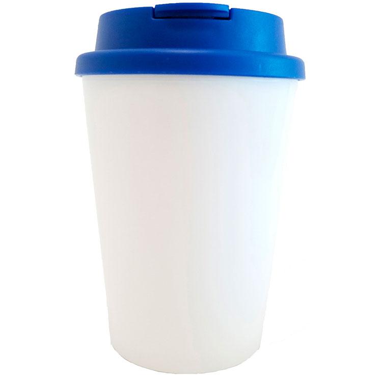 Tapa blanca vaso de café bagasse 12oz-16oz - Beeco - Tapa para cafá  ecologica