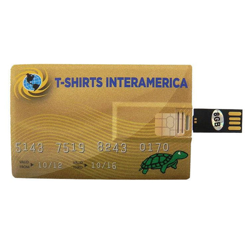 USB MEMORIA 8GB TARJETA (UFD-104) - t-shirts-interamerica-s-a